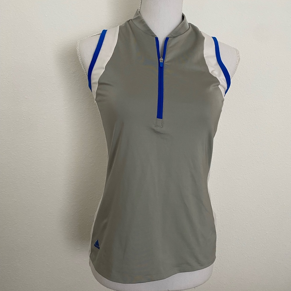 Adidas Golf Zip Up Tank
